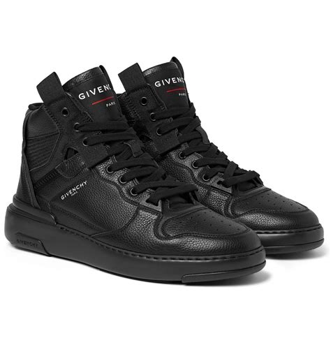 givenchy leather low top sneakers|givenchy wing high top sneakers.